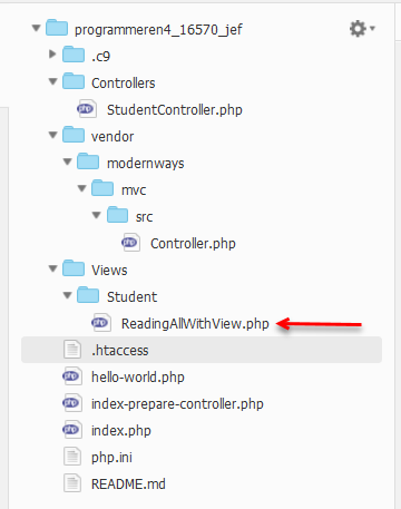 PHP MVC Directory Structure 2